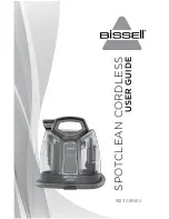 Предварительный просмотр 1 страницы Bissell SPOTCLEAN CORDLESS 1923 SERIES User Manual