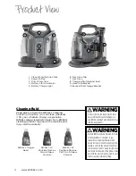 Предварительный просмотр 4 страницы Bissell SPOTCLEAN CORDLESS 1923 SERIES User Manual