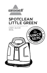 Предварительный просмотр 1 страницы Bissell SPOTCLEAN LITTLE GREEN User Manual