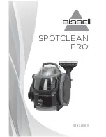 Предварительный просмотр 1 страницы Bissell SPOTCLEAN PRO 1558 SERIES User Manual