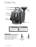 Предварительный просмотр 4 страницы Bissell SPOTCLEAN PRO 1558 SERIES User Manual