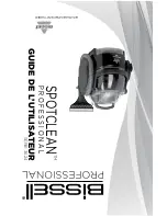 Предварительный просмотр 1 страницы Bissell SPOTCLEAN PROFESSIONAL 3624 Series User Manual