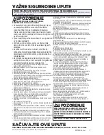 Предварительный просмотр 17 страницы Bissell STAIN ERASER 2005N Safety Instructions/Guarantee