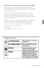 Preview for 33 page of Bissell STAINPRO4 User Manual