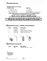 Предварительный просмотр 10 страницы Bissell Steam & Sweep 42A8-E SERIES User Manual