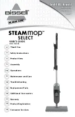 Bissell Steam Mop Select 80K6 Series User Manual preview