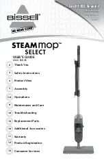 Preview for 1 page of Bissell Steam Mop Select 80K6 Series User Manual