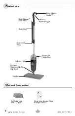 Preview for 4 page of Bissell Steam Mop Select 80K6 Series User Manual