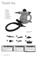 Preview for 4 page of Bissell Steam Shot 2635 Series Instruction Manual