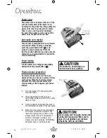 Предварительный просмотр 8 страницы Bissell TOTAL FLOORS 63X4 SERIES User Manual