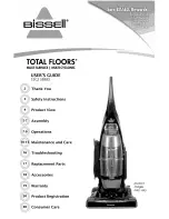 Предварительный просмотр 1 страницы Bissell Total Floors® Complete Vacuum 52C2 User Manual