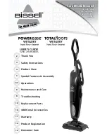 Bissell Total Floors Wet & Dry Hard Floor Cleaner User Manual предпросмотр