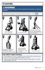 Предварительный просмотр 5 страницы Bissell TURBOCLEAN POWERBRUSH 2222F User Manual