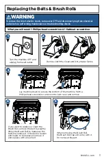 Предварительный просмотр 11 страницы Bissell TURBOCLEAN POWERBRUSH 2222F User Manual