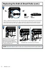 Предварительный просмотр 12 страницы Bissell TURBOCLEAN POWERBRUSH 2222F User Manual