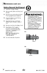 Preview for 8 page of Bissell VAC & SHINE 60P4 Series User Manual