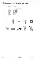 Preview for 10 page of Bissell VAC & SHINE 60P4 Series User Manual