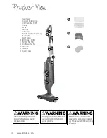 Предварительный просмотр 4 страницы Bissell VAC&STEAM 1977E User Manual