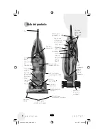 Предварительный просмотр 4 страницы Bissell Velocity 3950 Series (Spanish) Guía Del Usuario