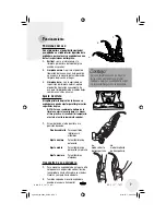 Предварительный просмотр 7 страницы Bissell Velocity 3950 Series (Spanish) Guía Del Usuario