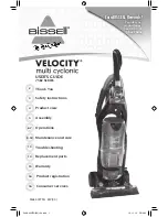 Предварительный просмотр 1 страницы Bissell Velocity MULTICYCLONIC 75B2 SERIES User Manual