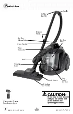 Preview for 4 page of Bissell ZING 10M2 Series User Manual