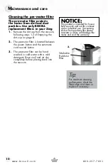 Preview for 10 page of Bissell ZING 10M2 Series User Manual