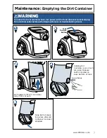 Preview for 7 page of Bissell Zing 1665 SERIES User Manual