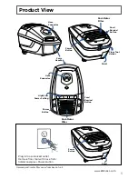 Предварительный просмотр 5 страницы Bissell ZING 1668 SERIES User Manual