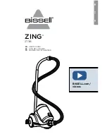 Bissell ZING 2156 User Manual предпросмотр