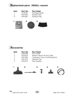 Предварительный просмотр 10 страницы Bissell Zing 4122 series User Manual