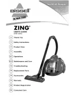 Предварительный просмотр 1 страницы Bissell Zing 6489 SERIES User Manual