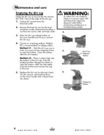 Предварительный просмотр 8 страницы Bissell Zing 6489 SERIES User Manual