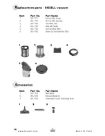 Предварительный просмотр 14 страницы Bissell Zing 6489 SERIES User Manual