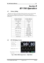 Preview for 14 page of Bistos BT-700 Operator'S Manual