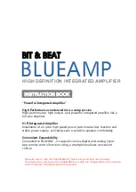 Предварительный просмотр 1 страницы BIT & BEAT BLUEAMP BA-050AW Instruction Book