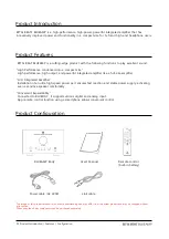 Предварительный просмотр 3 страницы BIT & BEAT BLUEAMP BA-050AW Instruction Book