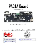 bit BANG GAMING PASTA Installation Manual & Users Manual предпросмотр