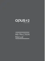 Предварительный просмотр 1 страницы bit OPUS#2 Instruction Manual