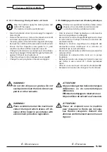 Preview for 272 page of Bitelli Pulcino DTV 310S Operating Instructions Book Manual