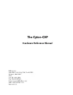 BitFlow Cyton-CXP Hardware Reference Manual preview