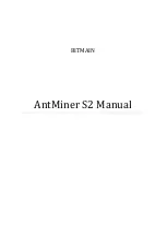 BITMAIN AntMiner S2 Manual preview