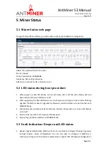 Preview for 6 page of BITMAIN AntMiner S3 Manual