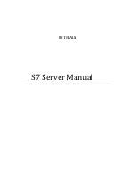 BITMAIN AntMiner S7 Manual preview