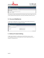 Preview for 7 page of BITMAIN C1 Manual