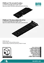 Preview for 1 page of BITO PROFlow 1272 Euro Instructions For Assembly And Use