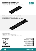 BITO PROFlow EL 1072 CHEP Instructions For Assembly And Use preview