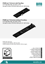 BITO PROFlow T144 with FlowStop Instructions For Assembly And Use preview