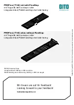 Preview for 36 page of BITO PROFlow T144 with FlowStop Instructions For Assembly And Use