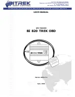 BITREK BI 820 TREK OBD User Manual preview